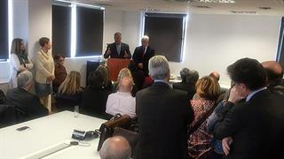 Στην κοπή της Πρωτοχρονιάτικης πίτας του ΚΕ.ΕΛ.Π.ΝΟ. παρέστη ο Πρόεδρος του Ι.Σ.Α. 