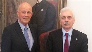 Συνάντηση του Προέδρου Ε.Ε.Σ. με τον Πρόεδρο του Ιδρύματος Μποδοσάκη