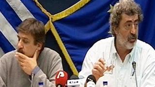 Ξανθός – Πολάκης  με τον νέο πρόεδρο στο ΚΕΕΛΠΝΟ. Επίσκεψη - αστραπή σε κλοιό ασφάλειας