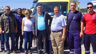 Παραλαβή 8 νέων ασθενοφόρων από το ΕΚΑΒ