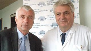 Επίσκεψη Καθηγητή Βάλτερ Κλεπέτκο στο Ωνάσειο