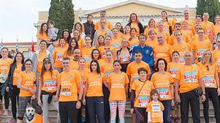 Η ομάδα δρομέων της Ελληνικής Πνευμονολογικής Εταιρείας στον 34ο Μαραθώνιο της Αθήνας