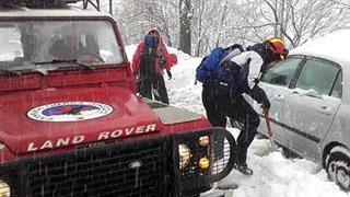 Συνδρομή της ΕΟΔ Λέσβου σε χωριά του νησιού που πλήττονται από την κακοκαιρία