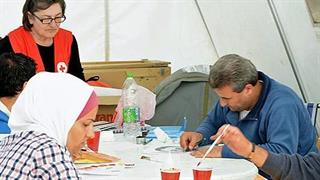 Με τα χρώματα της ψυχής των προσφύγων