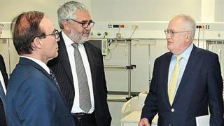 Επίσκεψη Προέδρου του Δ.Σ. του Ομίλου Τράπεζας Πειραιώς στο Ερρίκος Ντυνάν Hospital Center