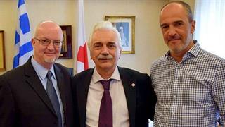 Συνάντηση του Προέδρου του ΕΕΣ  με τον Επικεφαλής των Ευρωπαϊκών Επιχειρήσεων της IFRC για το μεταναστευτικό