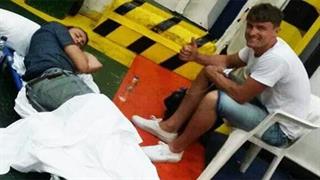 Διακομιδή τραυματία με συνοδό τον...φίλο του από το Κέντρο Υγείας Παξών στα Ιωάννινα!