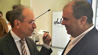 Συνάντηση του Προέδρου Ε.Ε.Σ. με τον Sir Στέλιο Χατζηιωάννου 