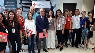 Επίσκεψη Προέδρου Ε.Ε.Σ. στα Περιφερειακά Τμήματα Ε.Ε.Σ. Λάρισας και Κατερίνης, καθώς και στο Πολυδύναμο Κέντρο Προσφύγων Θεσσαλονίκης