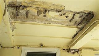 Τραυματισμός από πτώση σοβάδων στο νοσοκομείο Κιλκίς (φωτογραφίες)