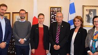 Επίσκεψη της Επικεφαλής της Αποστολής της ICRC για την Ελλάδα στα Κεντρικά Γραφεία του Ελληνικού Ερυθρού Σταυρού   