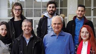 Υποδοχή της διακριθείσας ομάδας Ιgem Τhessaloniki από τον κοσμήτορα της σχολής επιστημών υγείας