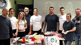 Πρωταγωνιστές οι εργαζόμενοι της εταιρίας  στο έργο εθελοντισμού της MSD