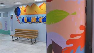 Παρουσίαση της εικαστικής παρέμβασης του ΚΕΘΕΑ ΝΟΣΤΟΣ στο Δικαστήριο Ανηλίκων Πειραιά