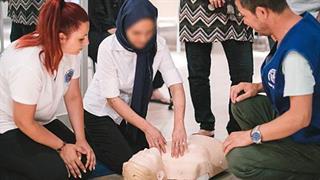 Εκπαίδευση προσφύγων στο πρόγραμμα "Learn-Prevent-Protect"