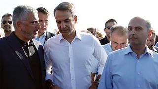 Στο Μάτι μαζί με τον πρωθυπουργό ο Γ. Πατούλης