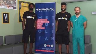Το Μetropolitan General επίσημος υποστηρικτής υγείας της ΑΕΚ Β.C.