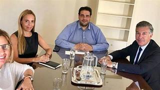 Το δημογραφικό στο επίκεντρο της συνάντησης του υφυπουργού Εσωτερικών Θ. Λιβάνιου με την HOPEgenesis