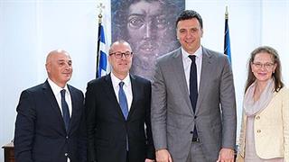 Ο υπουργός Υγείας συναντήθηκε με τον Περιφερειακό Διευθυντή του ΠΟΥ για την Ευρώπη Hans Kluge
