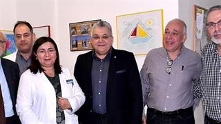 Το Παιδοογκολογικό Τμήμα του ΑΧΕΠΑ επισκέφθηκε ο Πρύτανης του Αριστοτέλειου Πανεπιστημίου