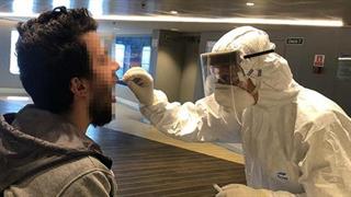 Έλεγχοι για κορωνοϊό στο πλήρωμα του "Ελευθέριος Βενιζέλος"