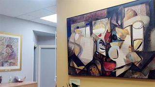 Έργα τέχνης στους χώρους της Σχολής επιστημών υγείας