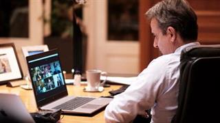 Τηλεδιάσκεψη υπό τον πρωθυπουργό για τον κορωνοϊό