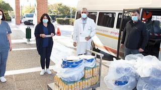 Προσφορά γευστικού πρωινού για το προσωπικό  COVID-19 στο Γ.Ν. Παπαγεωργίου