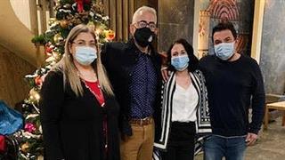 Στον Ξενώνα Μεταβατικής Φιλοξενίας Αστέγων Χρηστών, για τον εορτασμό των Χριστουγέννων, ο Πρόεδρος του ΚΕΘΕΑ, Χρίστος Λιάπης ﻿