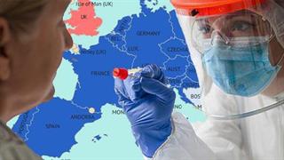 Θετικότητα τεστ κορωνοϊού σε Ελλάδα - Ευρώπη