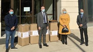 Χορηγία υπνόσακων στο Κ.Υ.Α.Δ.Α. για τους άστεγους από την INTERAMERICAN