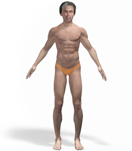 Άνδρας - Βουβωνική χώρα