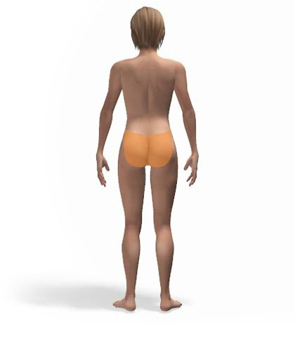 Γυναίκα - Γλουτοί