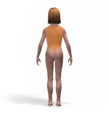 Κορίτσι - Πλάτη